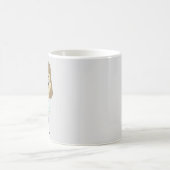 チビ(小さくかわいく書いた感じ) コーヒーマグカップ (中央)