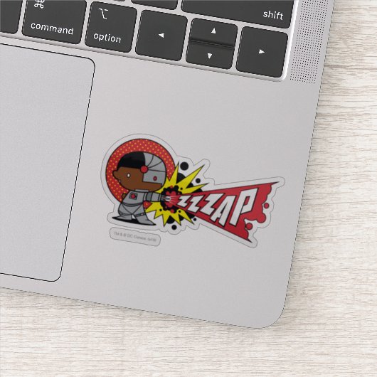 チビ(小さくかわいく書いた感じ)サイボーグのサイバネティッド・キャノン シール (詳細)