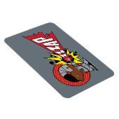 チビ(小さくかわいく書いた感じ)サイボーグのサイバネティッド・キャノン マグネット (右側)