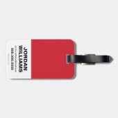 チビ(小さくかわいく書いた感じ)サイボーグブラストオフ! ラゲッジタグ (裏面横)