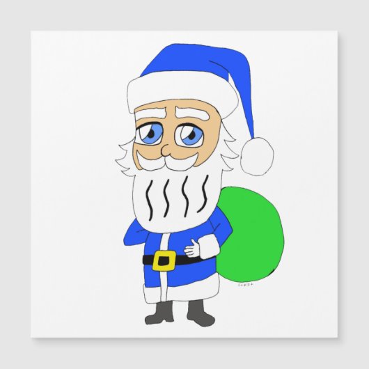 チビ（小さくかわいく書いた感じ）サンタクロース (正面)