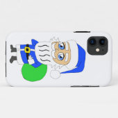 チビ（小さくかわいく書いた感じ）サンタクロース Case-Mate iPhoneケース (裏面(横))