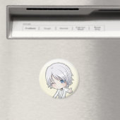チビ(小さくかわいく書いた感じ)ザラウン磁石 マグネット (インサイチュ (食洗機))
