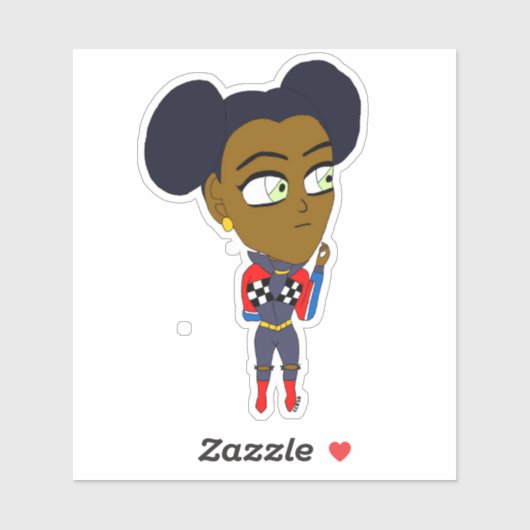 チビ(小さくかわいく書いた感じ) シール (シート)