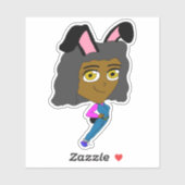 チビ(小さくかわいく書いた感じ) シール (シート)