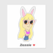 チビ(小さくかわいく書いた感じ) シール (シート)