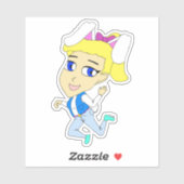 チビ（小さくかわいく書いた感じ） シール (シート)