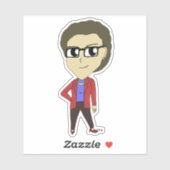 チビ(小さくかわいく書いた感じ) シール (シート)