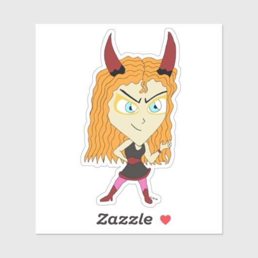 チビ(小さくかわいく書いた感じ) シール (シート)