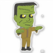 チビ（小さくかわいく書いた感じ） シール (正面)