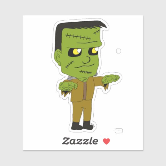 チビ（小さくかわいく書いた感じ） シール (シート)