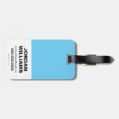 チビ(小さくかわいく書いた感じ)ジャスティスリーググループ ラゲッジタグ (裏面横)