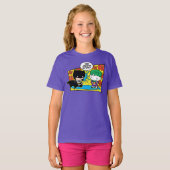 チビ(小さくかわいく書いた感じ)ジョカープランキングチビ(小さくかわいく書いた感じ)バットマン Tシャツ (正面フル)