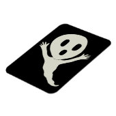 チビ(小さくかわいく書いた感じ)スタイル幽霊広場 マグネット (左側)