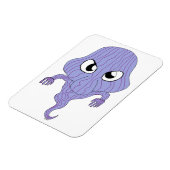 チビ（小さくかわいく書いた感じ）スタイル幽霊 マグネット (左側)