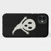 チビ(小さくかわいく書いた感じ)スタイル幽霊 Case-Mate iPhoneケース (裏面(横))