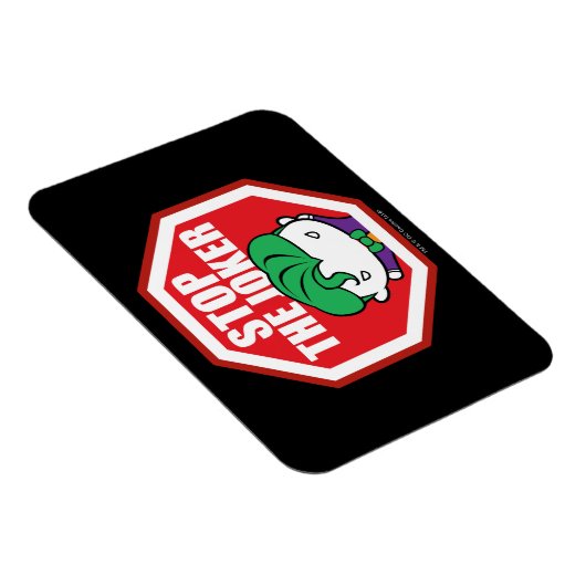 チビ(小さくかわいく書いた感じ)ストップのジョーカー マグネット (右側)