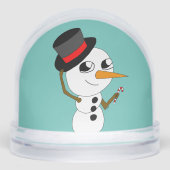 チビ（小さくかわいく書いた感じ）スモウマンセラミックオーナメント (正面)