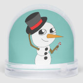 チビ（小さくかわいく書いた感じ）スモウマンセラミックオーナメント (裏面)