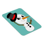 チビ(小さくかわいく書いた感じ)スモウマン磁石 マグネット (右側)