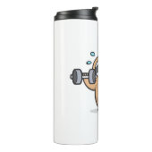 チビ(小さくかわいく書いた感じ)スロッスジムフェイル – かわいいかわいいおもしろいトレーニングA タンブラー (回転左)