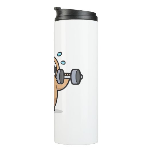 チビ(小さくかわいく書いた感じ)スロッスジムフェイル – かわいいかわいいおもしろいトレーニングA タンブラー (回転右)