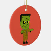 チビ(小さくかわいく書いた感じ) セラミックオーナメント (右)