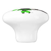 チビ（小さくかわいく書いた感じ） セラミックノブ (側面)