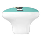 チビ（小さくかわいく書いた感じ） セラミックノブ (側面)