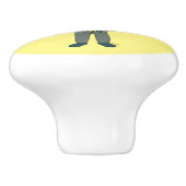 チビ（小さくかわいく書いた感じ） セラミックノブ (側面)