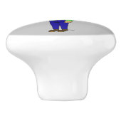 チビ（小さくかわいく書いた感じ） セラミックノブ (側面)