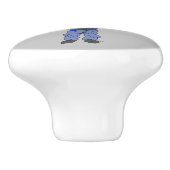 チビ（小さくかわいく書いた感じ） セラミックノブ (側面)