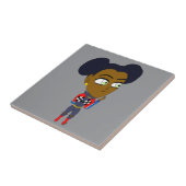 チビ（小さくかわいく書いた感じ） タイル (側面)