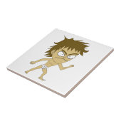 チビ(小さくかわいく書いた感じ) タイル (側面)