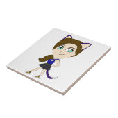 チビ(小さくかわいく書いた感じ) タイル (側面)