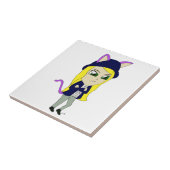 チビ(小さくかわいく書いた感じ) タイル (側面)