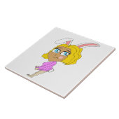 チビ（小さくかわいく書いた感じ） タイル (側面)