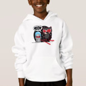 チビ（小さくかわいく書いた感じ）ダイヤモンドを盗むキャットウーマン (正面)