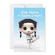 チビ（小さくかわいく書いた感じ）テコンドー