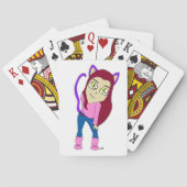 チビ(小さくかわいく書いた感じ) トランプ (裏面)