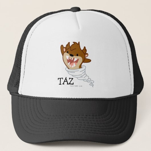 チビ（小さくかわいく書いた感じ）トルナドTAZ™ キャップ (正面)