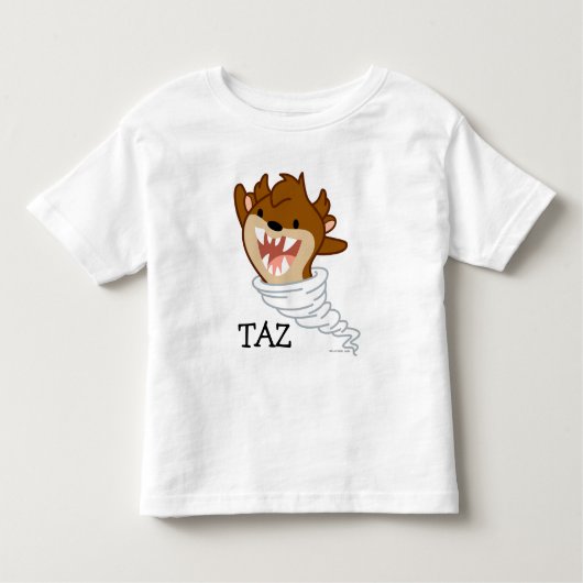 チビ（小さくかわいく書いた感じ）トルナドTAZ™ トドラーTシャツ (正面)