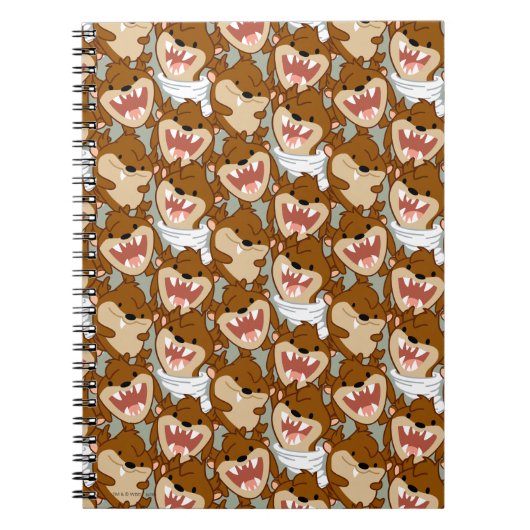 チビ(小さくかわいく書いた感じ)トルナドTAZ™ ノートブック (正面)