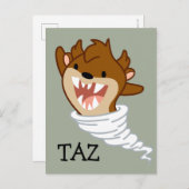 チビ(小さくかわいく書いた感じ)トルナドTAZ™ ポストカード (正面/裏面)