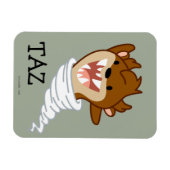チビ(小さくかわいく書いた感じ)トルナドTAZ™ マグネット (横)