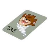 チビ(小さくかわいく書いた感じ)トルナドTAZ™ マグネット (左側)