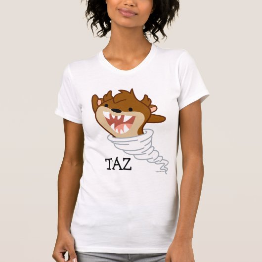 チビ（小さくかわいく書いた感じ）トルナドTAZ™ Tシャツ (正面)