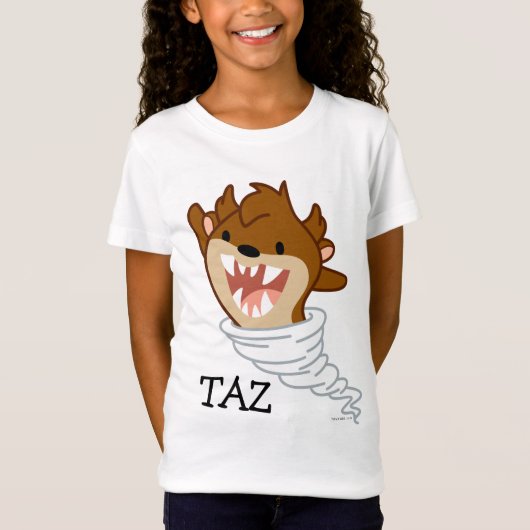 チビ(小さくかわいく書いた感じ)トルナドTAZ™ Tシャツ (正面)