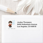 チビ(小さくかわいく書いた感じ)ハリーポッター™パトロナス ラベル (インサイチュ)