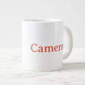 チビ(小さくかわいく書いた感じ)ハリーポッター™ & Hedwig ジャンボコーヒーマグカップ (正面右)